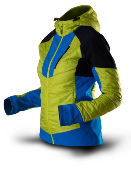 Trimm dámská bunda MAROLA lime green/jeans blue Velikost: S 8595225532402