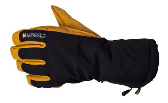 Warmpeace rukavice GRYM black/brown Velikost: M 8591037073348