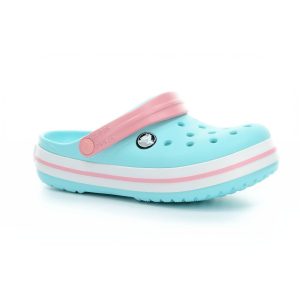 pantofle Crocs Crocband Clog K - Ice Blue/white