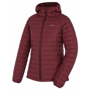Husky Dámská péřová bunda Dreeser L dark bordo Velikost: XXL 8592287192209