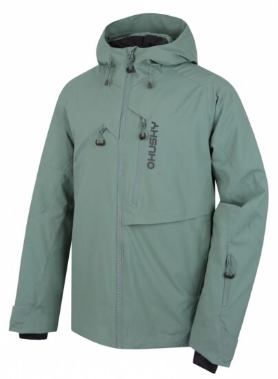 Husky Pánská lyžařská bunda Grut M faded green Velikost: XXXL