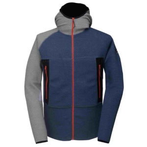 2117 of Sweden 2117 NYBYN ECO pánská waffe merino mikina