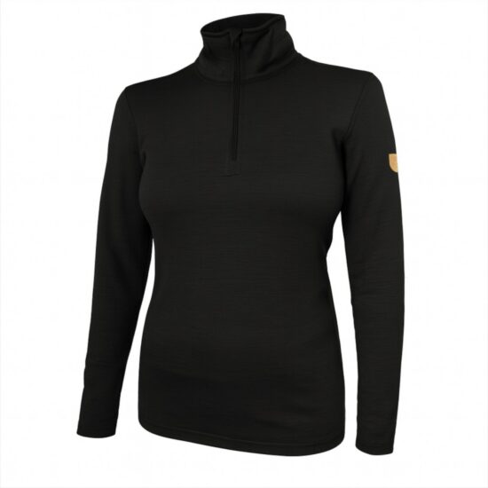EGLOO MERINO DF WARM SKADI dámské triko krátký zip
