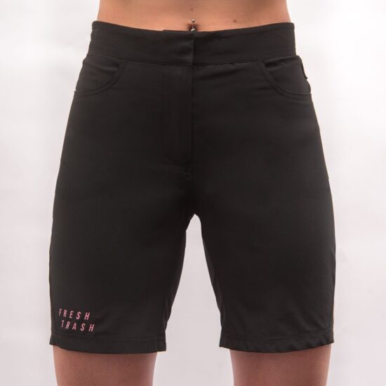 Fresh Trash WOMEN'S RIDER SHORTS TRUE BLACK Velikost: M - Obrázek 2