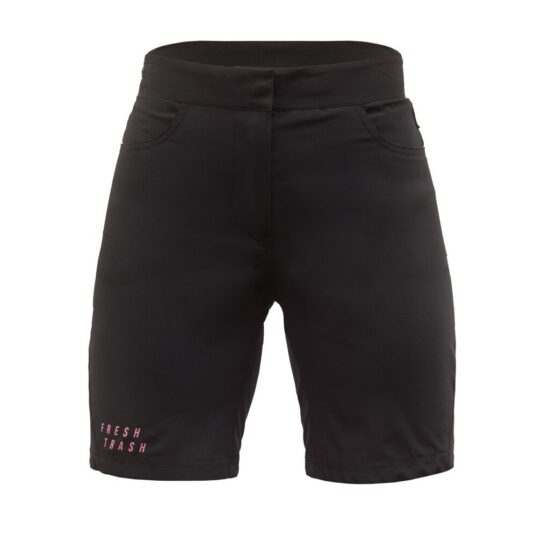Fresh Trash WOMEN'S RIDER SHORTS TRUE BLACK Velikost: M