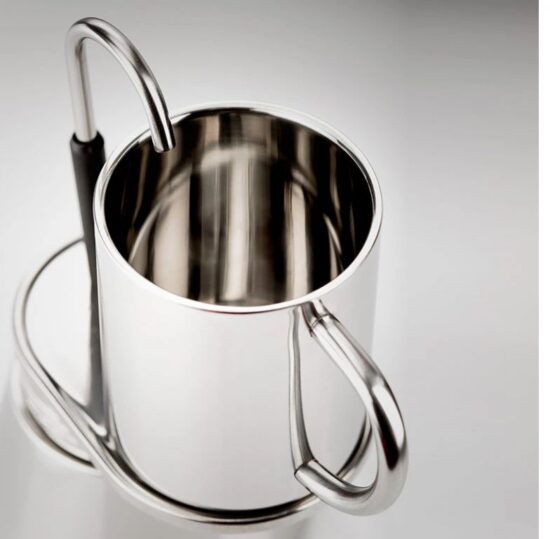 GSI Outdoors Stainless Mini Espresso 4 cup 296 ml 090497651052 - Obrázek 2