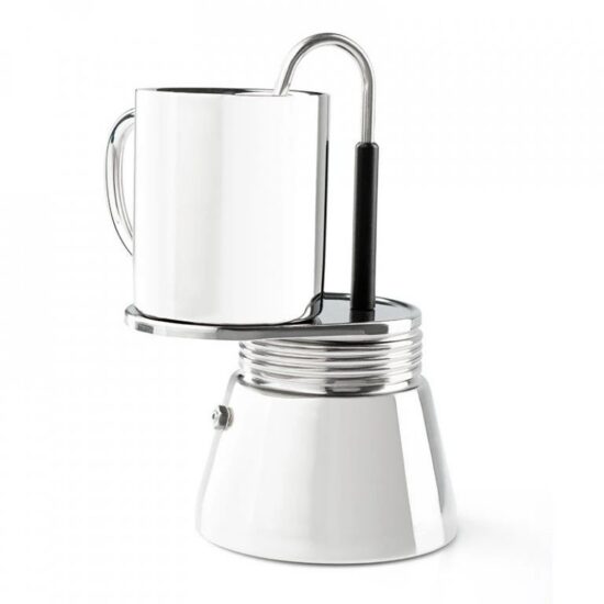 GSI Outdoors Stainless Mini Espresso 4 cup 296 ml 090497651052