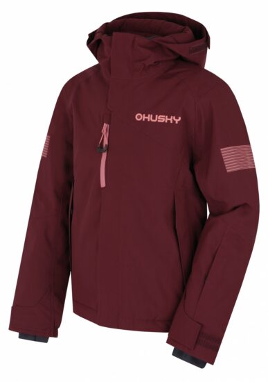 Husky Dětská ski bunda Gonzal Kids dark bordo Velikost: 152