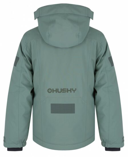Husky Dětská ski bunda Gonzal Kids faded green Velikost: 140 - Obrázek 2