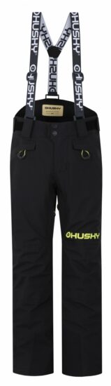 Husky Dětské lyžařské kalhoty Gunis Kids black Velikost: 152