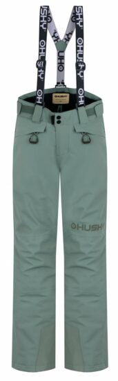 Husky Dětské lyžařské kalhoty Gunis Kids faded green Velikost: 128
