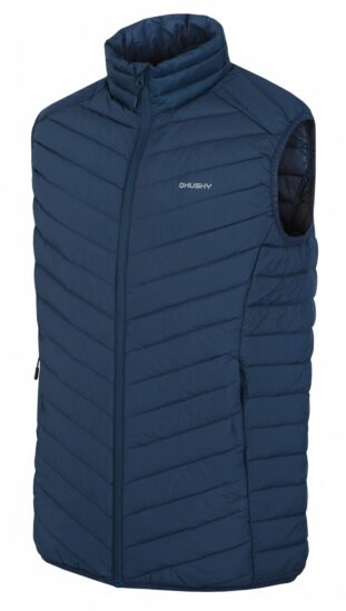 Husky Pánská péřová vesta Dresles M blue Velikost: L 8592287192216
