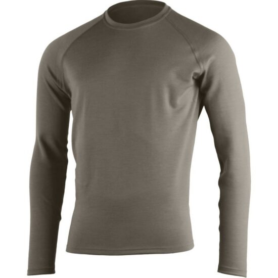 LASTING pánská merino mikina WITY hnědá Velikost: L
