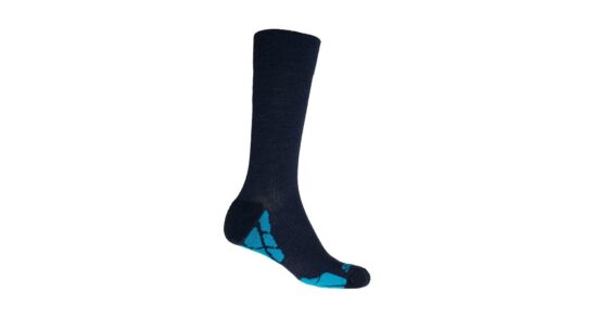 SENSOR PONOŽKY HIKING MERINO tm.modrá/modrá Velikost: S/35-38 - Obrázek 2