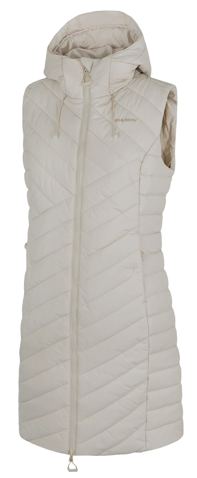 Husky Dámská hardshell vesta Napi L beige Velikost: S