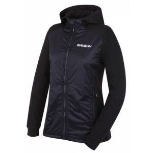 Husky Dámská mikina na zip Any L black Velikost: S