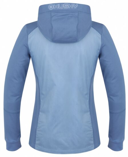 Husky Dámská mikina na zip Any L blue Velikost: L - Obrázek 2