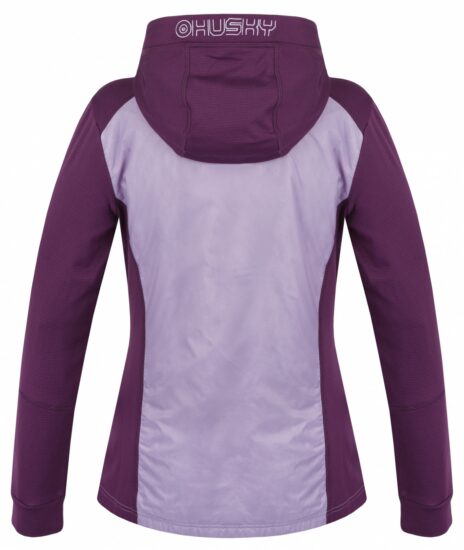 Husky Dámská mikina na zip Any L purple Velikost: M - Obrázek 2