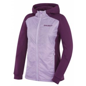 Husky Dámská mikina na zip Any L purple Velikost: XXL