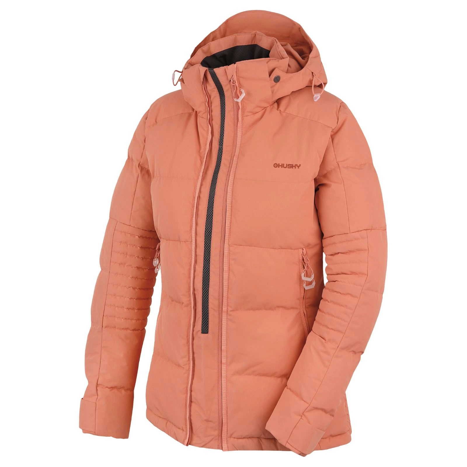 Husky Dámská plněná zimní bunda Norel L faded orange Velikost: XL - Obrázek 2