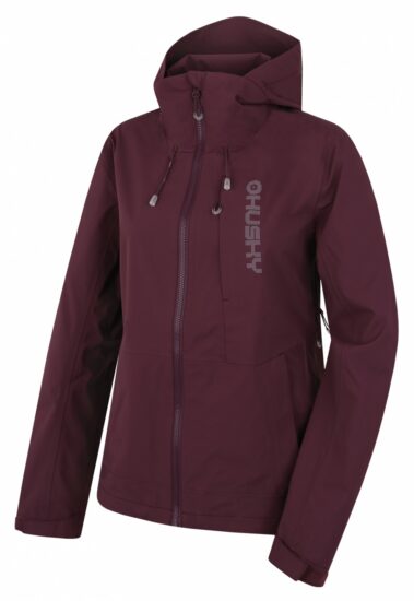 Husky Dámská softshell bunda Sita L purple Velikost: XL