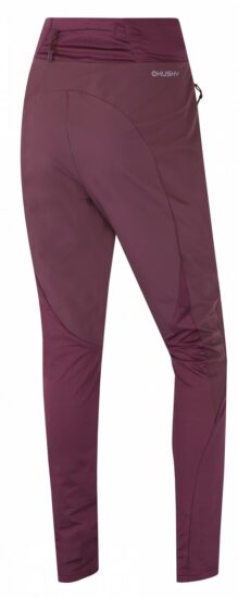 Husky Dámské softshellové kalhoty Kuty L dark magenta Velikost: XXL - Obrázek 2
