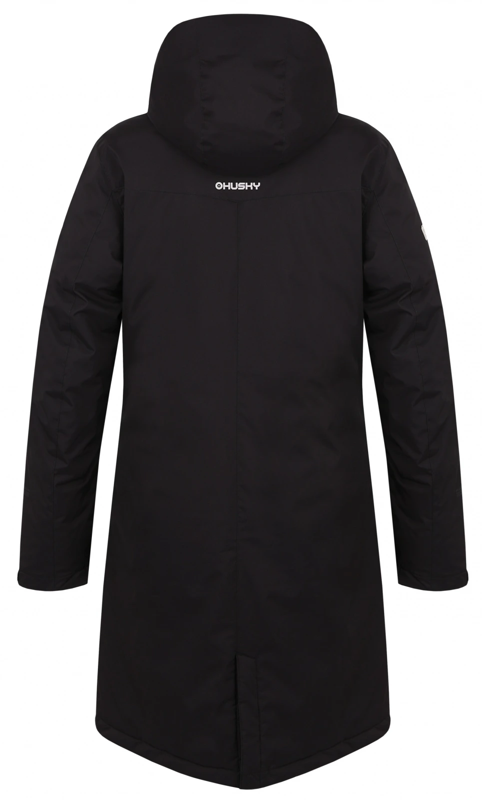 Husky Dámský hardshellový plněný kabát Narvik L black Velikost: XL - plus - Obrázek 2