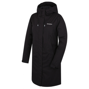 Husky Dámský hardshellový plněný kabát Narvik L black Velikost: XL - plus