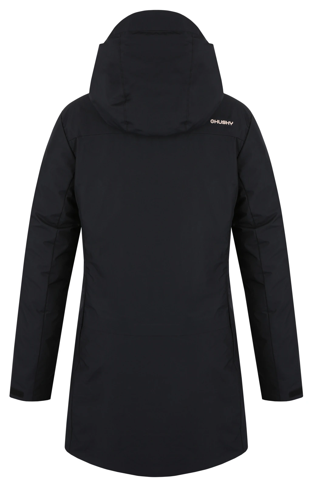 Husky Dámský hardshellový plněný kabát Naveli L black Velikost: XL - Obrázek 2