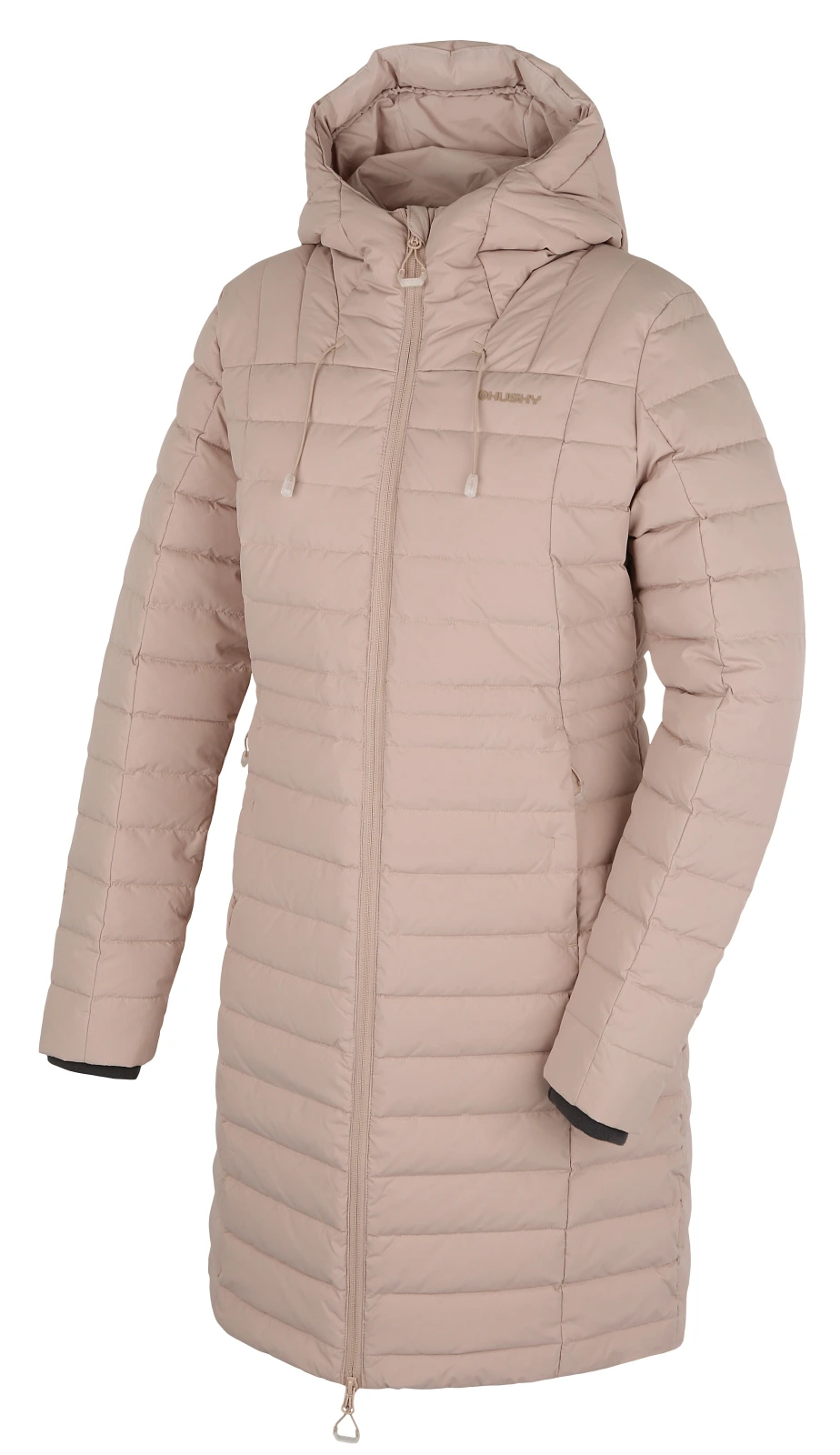 Husky Dámský péřový kabát Daili L beige Velikost: L
