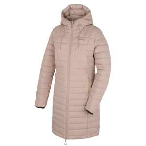 Husky Dámský péřový kabát Daili L beige Velikost: XL