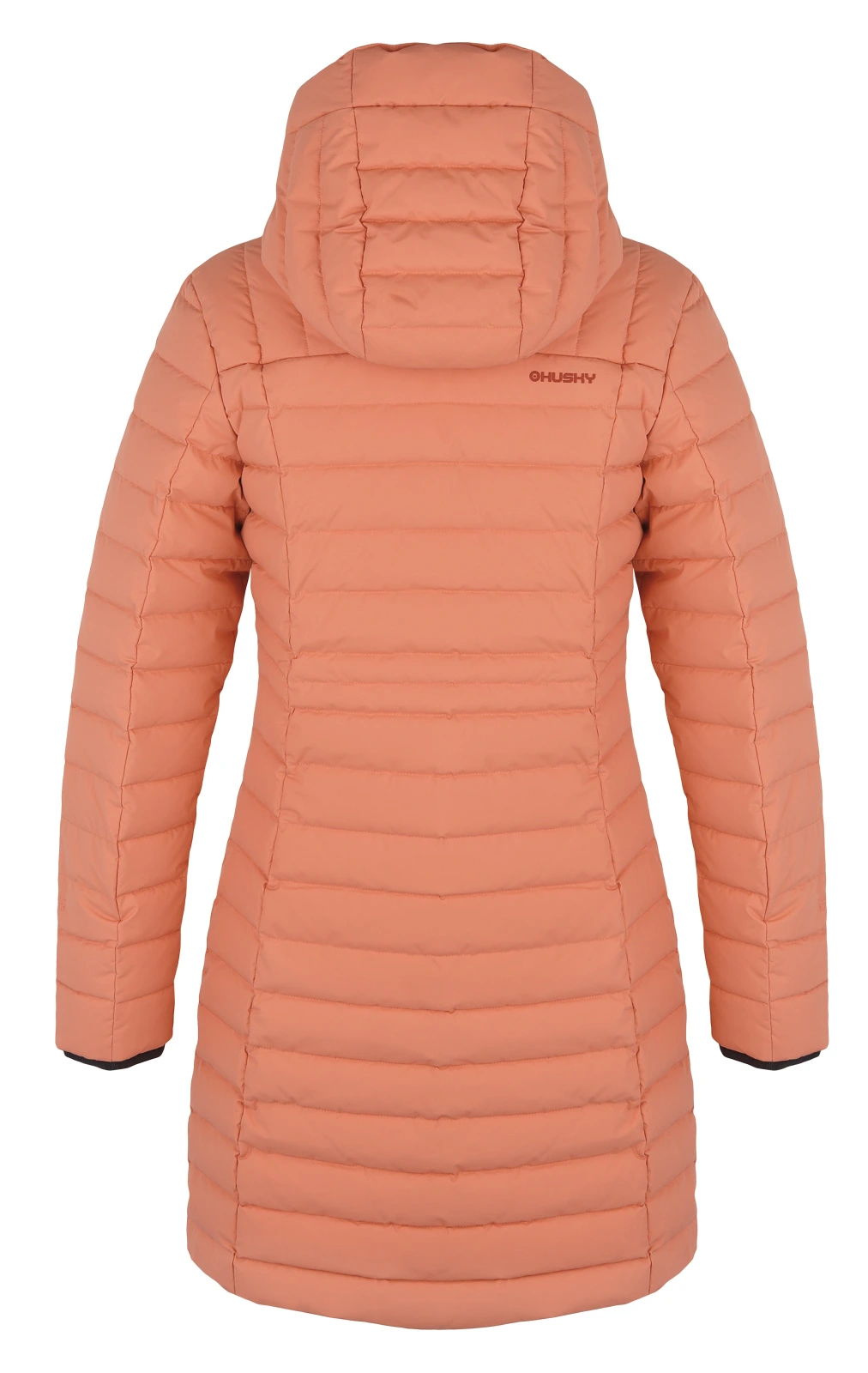 Husky Dámský péřový kabát Daili L faded orange Velikost: L - plus - Obrázek 2