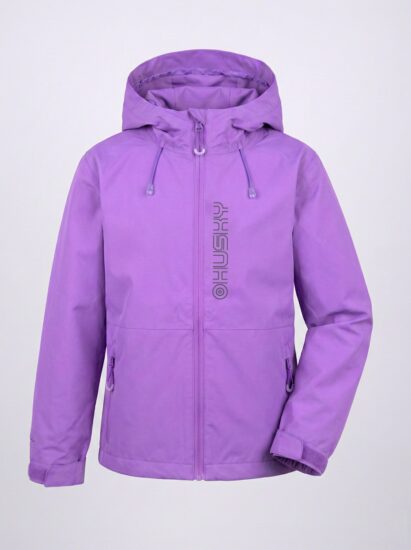 Husky Dětská hardshell bunda Neoni K purple Velikost: 134