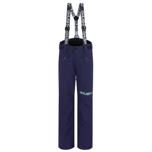 Husky Dětské lyžařské kalhoty Gunis Kids dark blue Velikost: 134