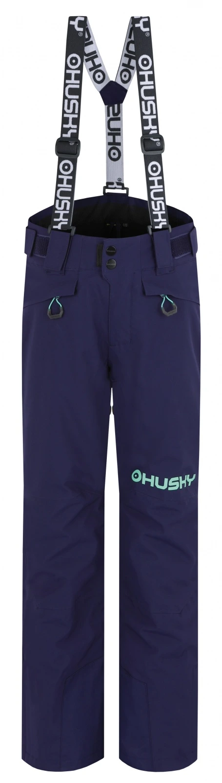 Husky Dětské lyžařské kalhoty Gunis Kids dark blue Velikost: 152