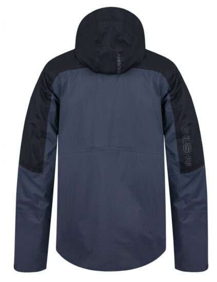 Husky Pánská hardshell bunda Nickin M anthracite/black Velikost: XXXL - Obrázek 2