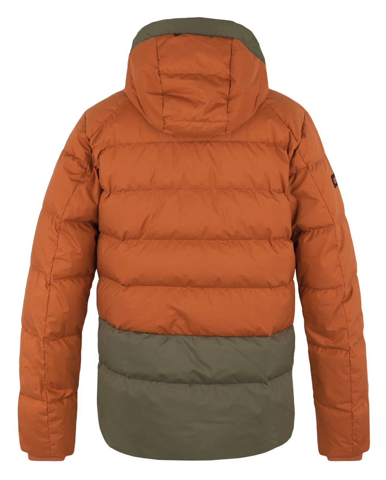 Husky Pánská péřová bunda Durra M brown/khaki Velikost: XL - Obrázek 2