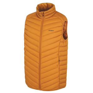 Husky Pánská péřová vesta Dresles M mustard Velikost: XL