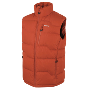 Husky Pánská péřová vesta na zip Deep M dark orange Velikost: M