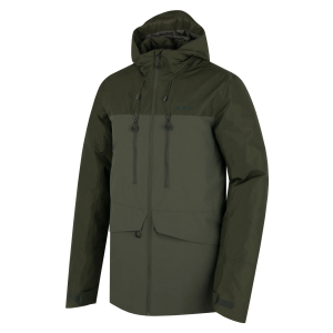 Husky Pánská plněná zimní bunda Nebet M dark khaki Velikost: S
