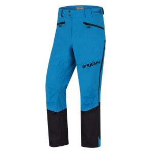 Husky Pánské lyžařské kalhoty Kippe M blue/black Velikost: L