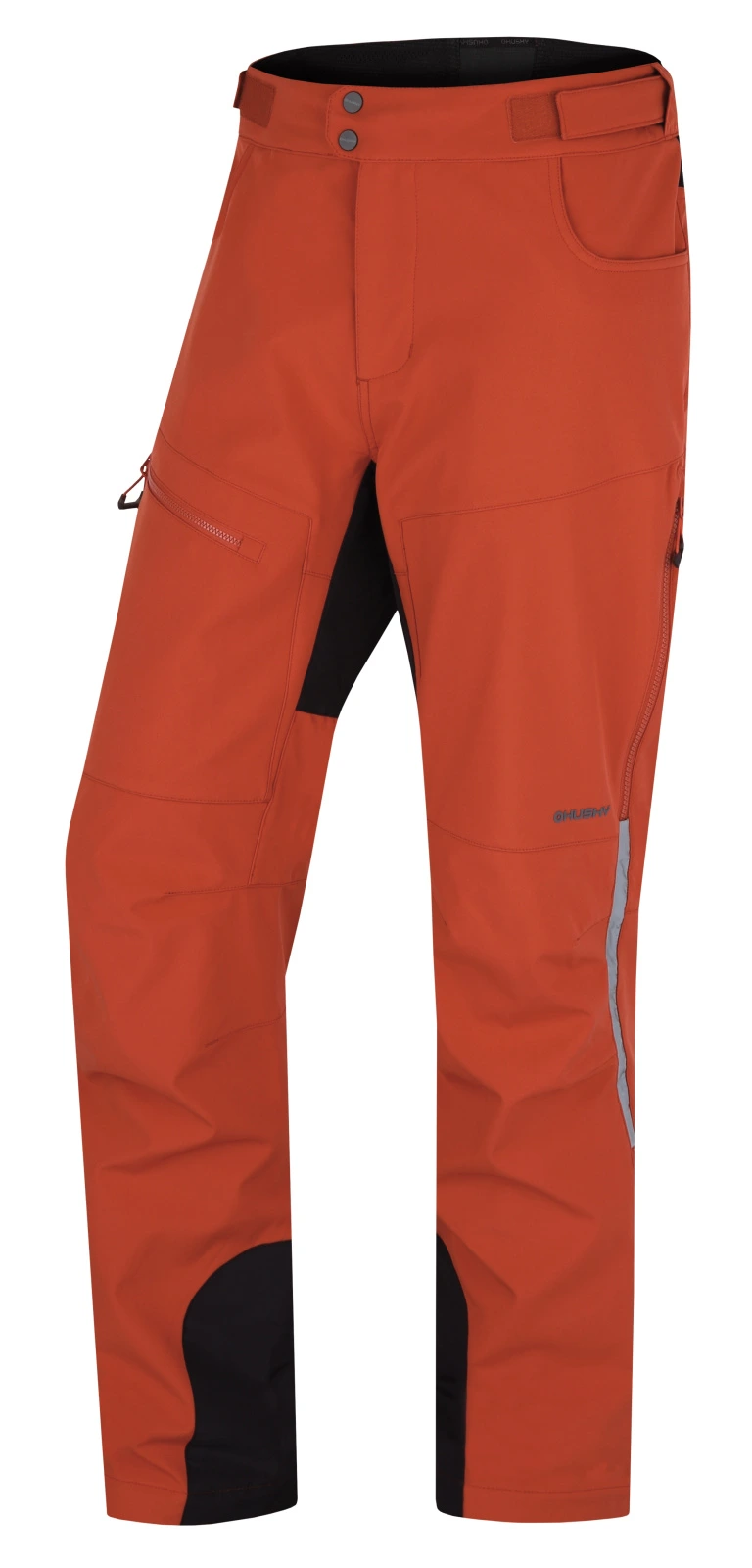 Husky Pánské softshell kalhoty Keson M dark orange Velikost: M 8592287037845