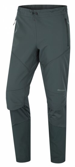 Husky Pánské softshellové kalhoty Kulau M dark green Velikost: L