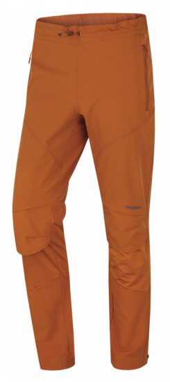 Husky Pánské softshellové kalhoty Kulau M mustard Velikost: S