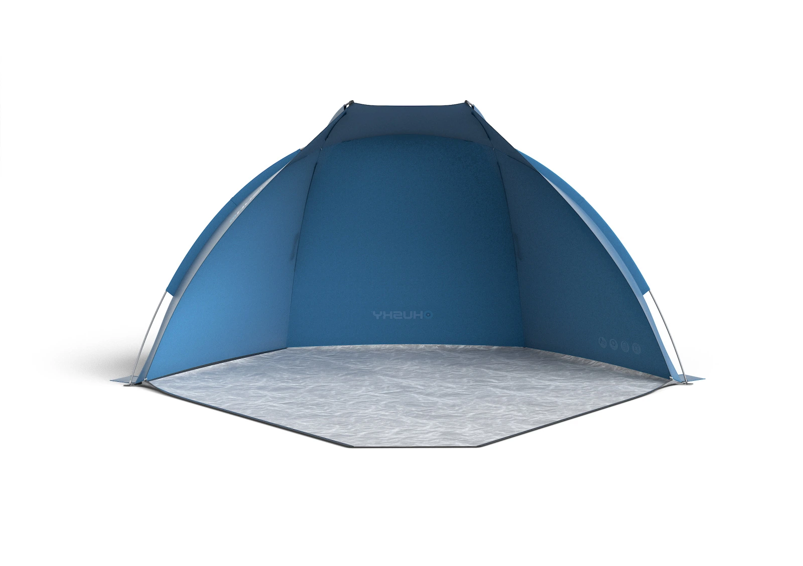 Husky Přístřešek na pláž Blum 2 Plus blue Velikost: OneSize - Obrázek 2