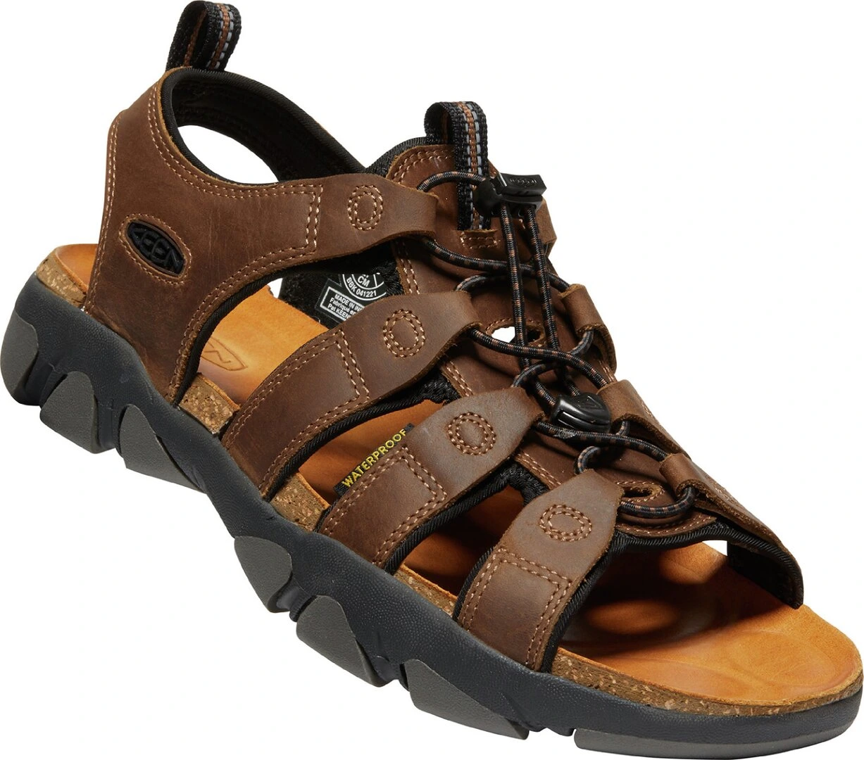 Keen DAYTONA II SANDAL MEN bison/black Velikost: 42