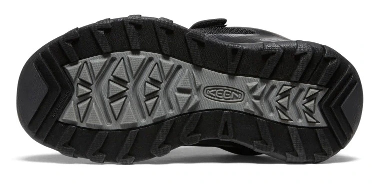 Keen WANDURO LOW WP CHILDREN black/ribbon red Velikost: 27/28 - Obrázek 2