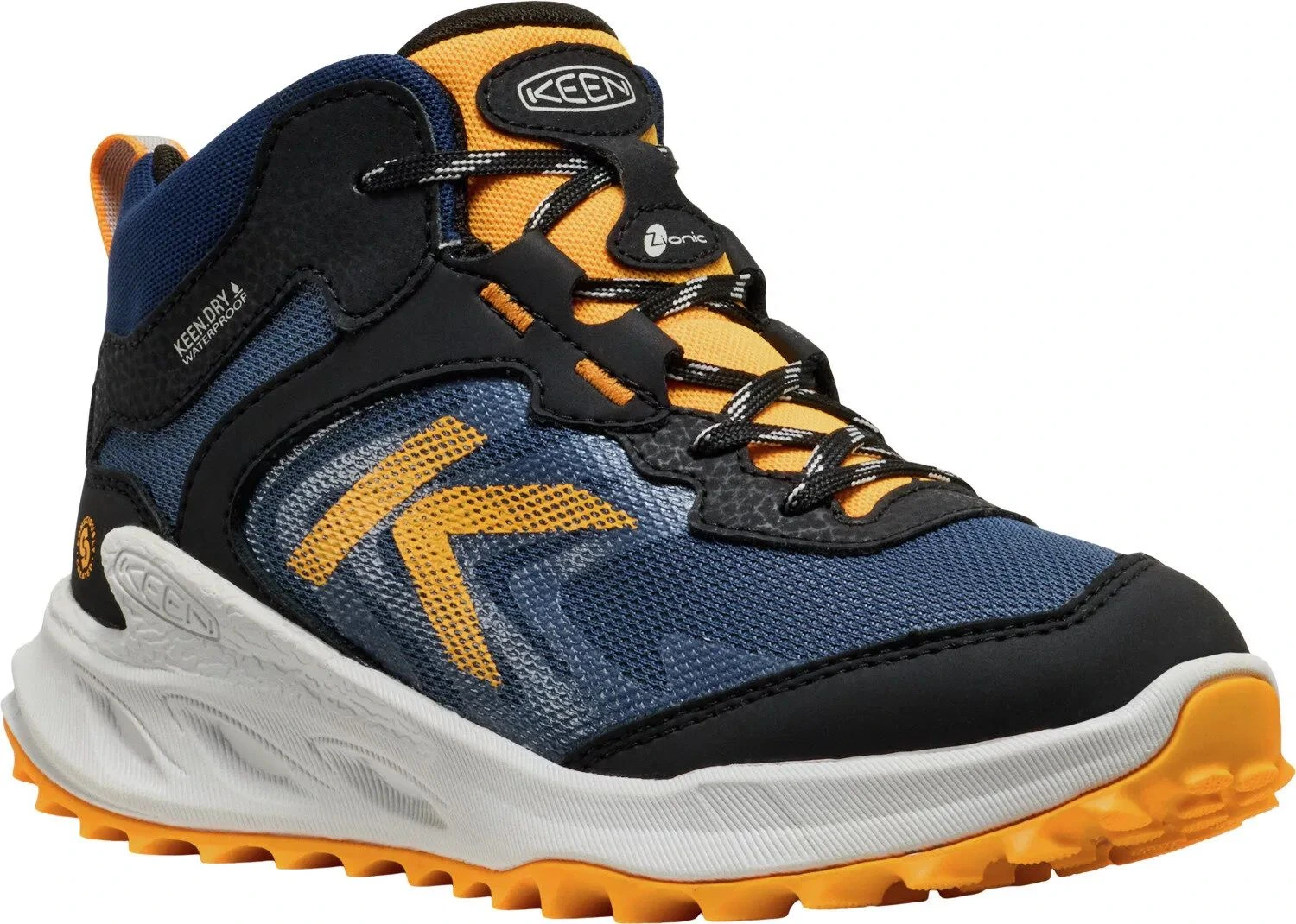 Keen ZIONIC MID WP YOUTH naval academy/bright marigold Velikost: 36 195208777776