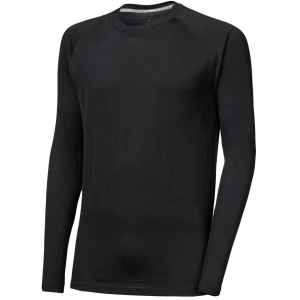 SENSOR MERINO ACTIVE NO LOGO pánské triko dl.rukáv raglan černá Velikost: XXXL