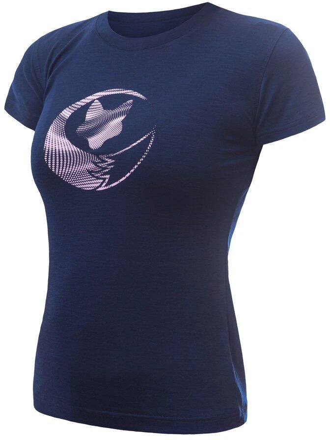 SENSOR MERINO ACTIVE PT FOX dámské triko kr.rukáv deep blue Velikost: M